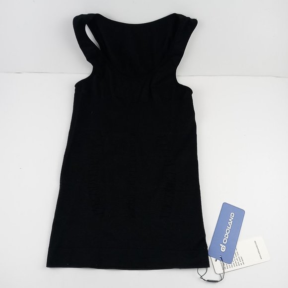 Odoland Men's Body Shaper Slimming Tummy Vest Compression Shirts Tank Top Size L - Picture 1 of 4